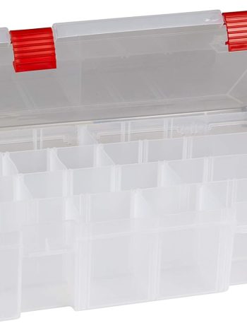 Plano RUSTRICTOR 3700 DEEP Stowaway, Premium Tackle Storage with Rust Prevention, Clear