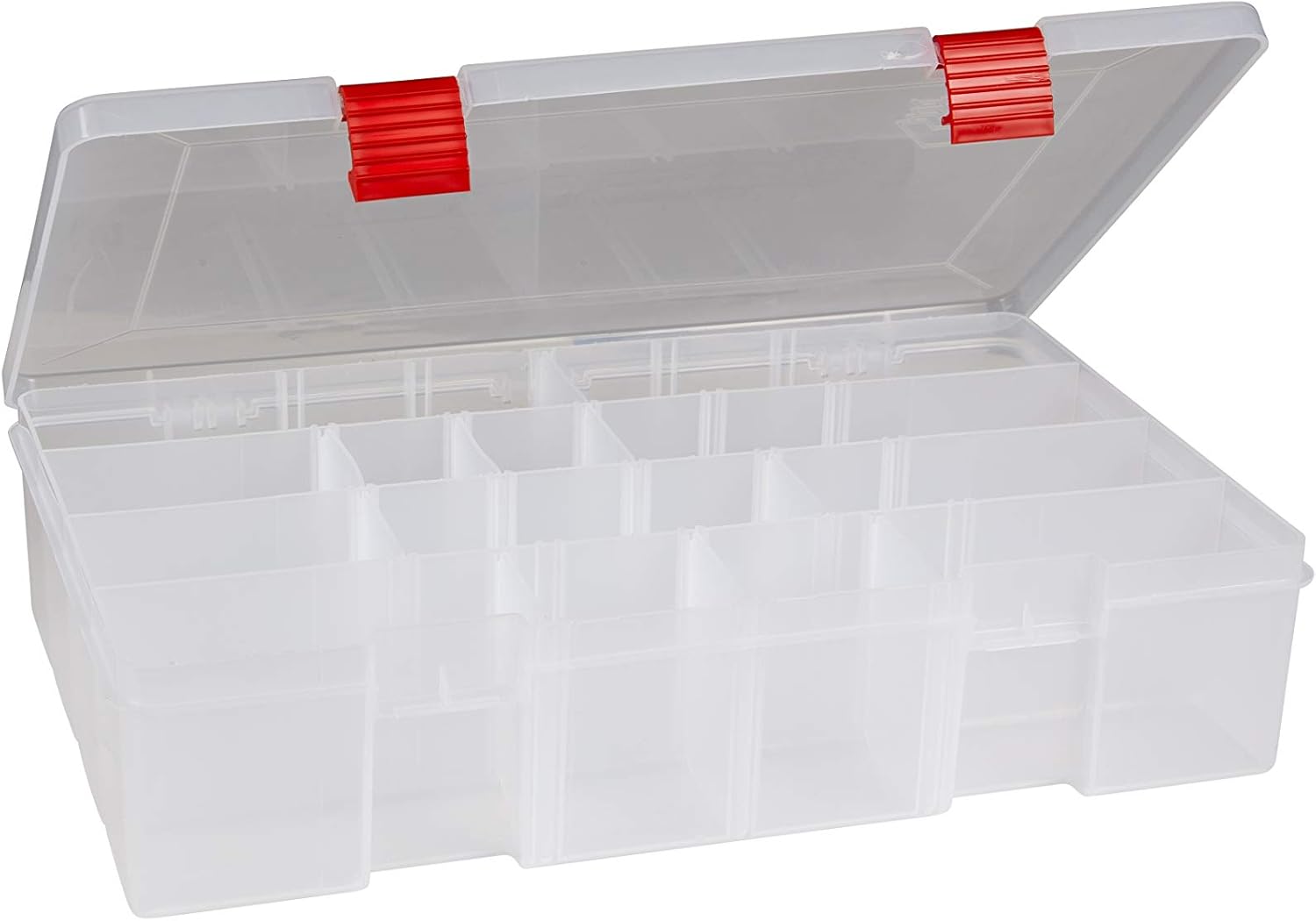 Plano RUSTRICTOR 3700 DEEP Stowaway, Premium Tackle Storage with Rust Prevention, Clear